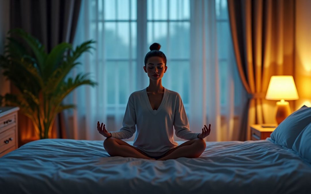 Quel est le meilleur moment pour méditer afin de favoriser un bon sommeil ?